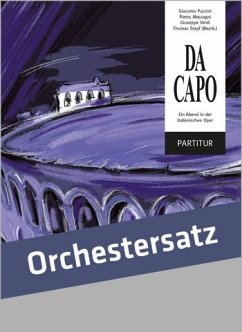 Da capo für gem Chor und Orchester Partitur und Stimmensatz