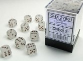 Frosted 12mm d6 Clear/black Dice Block (36 dice) Frosted 12mm d6 Clear/black Dice Block (36 dice)