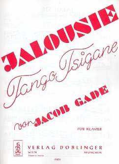 Jalousie Tango tsigane für Klavier