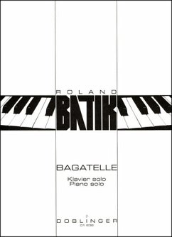 Cover Bagatelle für Klavier