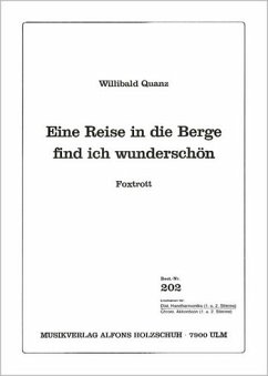 Cover Quanz, W. Eine Reise In Die Berge Find Ic Diatonische Handharmonika