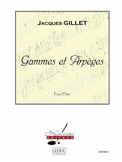Cover GILLET (J.) GAMMES ET ARPEGES FLUTE