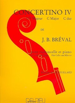 Cover Concertino ut majeur no.4 pour violoncelle et piano