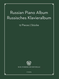 Cover Russian Piano Album - Russisches Klavieralbum Klavier Buch