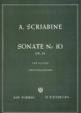 Sonate Nr.10 op.70 für Klavier