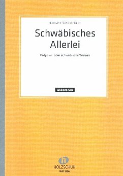 Cover Schwäbisches Allerlei Potpourri über schwäbische Weisen für Akkordeon (mit 2. Stimme)
