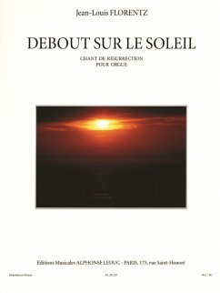 Cover Debout sur le soleil pour orgue