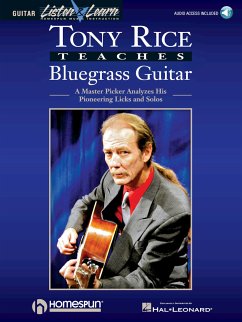 Cover Tony Rice Teaches Bluegrass Guitar