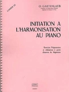 Cover Initiation a Lharmonisation Au Piano vol. 3 Piano