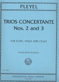 2 Trios concertantes for flute, viola and cello score and parts 2 Trios concertantes for flute, viola and cello score and parts