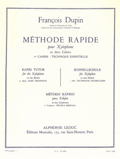 Méthode rapide vol.1 pour xylophone