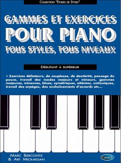 Marc Bercovitz, Gammes et Exercices pour Piano Klavier Buch Cover Marc Bercovitz, Gammes et Exercices pour Piano Klavier Buch