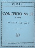 Concerto G major no.23 for violin and piano Concerto G major no.23 for violin and piano