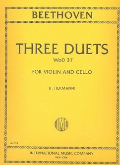 3 Duets WoO37 for violin and cello 3 Duets WoO37 for violin and cello