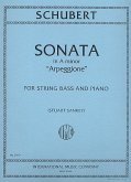 Sonata a minor for double bass and piano Sonata a minor for double bass and piano