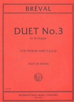Duet no.3 D major for violin and cello score Duet no.3 D major for violin and cello score