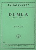 Dumka op.59 for piano Dumka op.59 for piano