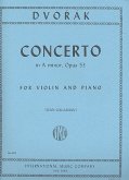 Concerto a minor op.53 for violin and piano Concerto a minor op.53 for violin and piano