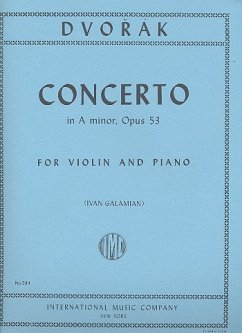 Concerto a minor op.53 for violin and piano Concerto a minor op.53 for violin and piano