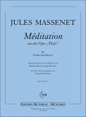 Méditation aus Thais für Violine und Klavier