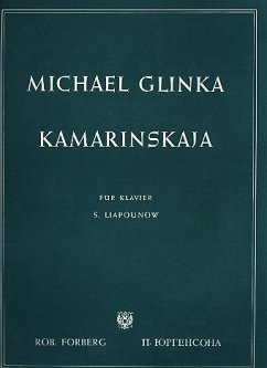 Cover Kamarinskaja für Klavier