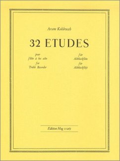 Cover 32 Etüden für Altblockflöte