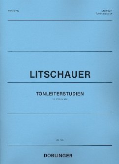Cover Tonleiterstudien für Violoncello solo