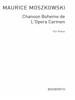 Cover Chanson Bohčme de l'opéra Carmen for piano Verlagskopie