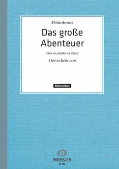 Cover Das große Abenteuer 6 leichte Spielstücke für Akkordeon mit zweiter Stimme ad lib.,