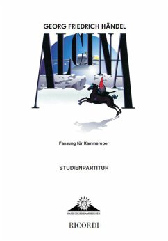 Cover Alcina Studienpartitur