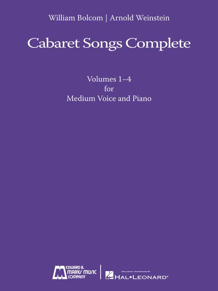Cabaret Songs Complete Vol. 1-4 Cabaret Songs Complete Vol. 1-4