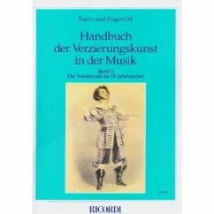 Cover Handbuch der Verzierungskunst in der Musik
