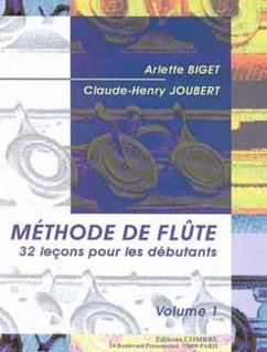 Méthode de flute 32 lecons pour les débutants Joubert, Claude-Henry, Koautor