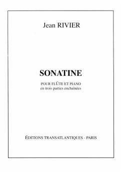 Cover Sonatine pour flűte et piano