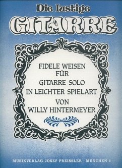 Cover Fidele Weisen für Gitarre solo