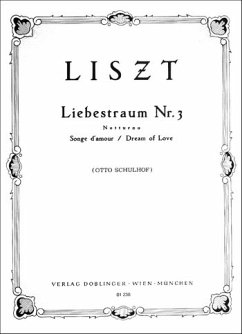 Cover Liebestraum Nr.3 : Notturno für Klavier