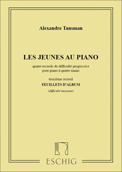 Les jeunes au piano vol.3 pour piano ŕ 4 mains