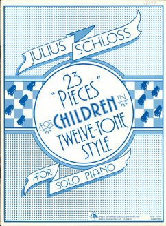 Cover 23 Pieces for Children for piano