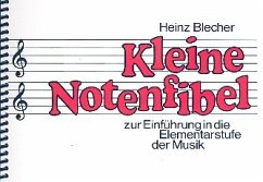 Cover Kleine Notenfibel zur Einführung in die Elementarstufe der Musik