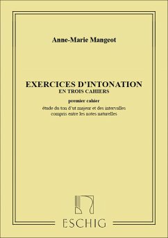 Cover Mangeot Exercices D'Intonation Vol 1 Music Education