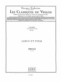 LARGO ET FINAL POUR VIOLON ET PIANO CATHERINE, G., ED.