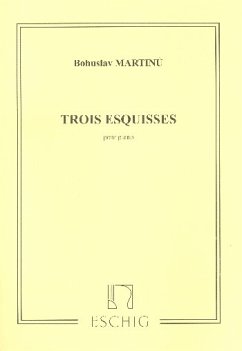 Cover 3 Esquisses für Klavier