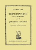 Concerto fa maggiore no.3 op.70 per chitarra e orchestra per chitarra e pianoforte