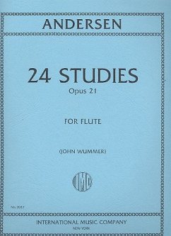 Cover 24 Studies op.21 for flute solo