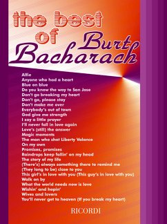 B. Bacharach The Best Of Burt Bacharach Pvg (Piano Vocal Guitar)