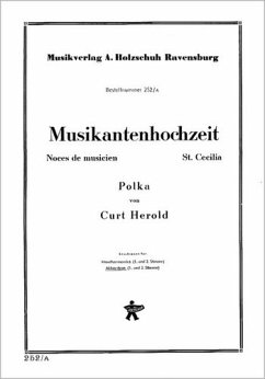 Cover Herold, Curt Musikantenhochzeit Akkordeon