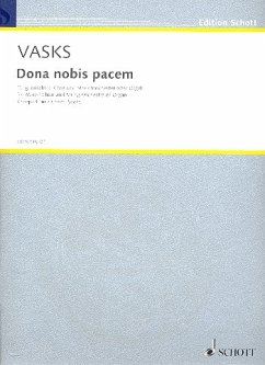 Dona nobis pacem für gem Chor und Streichorchester (Orgel) Chorpartitur