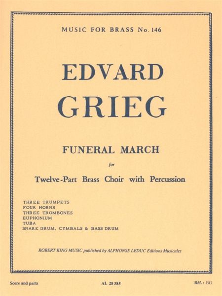 Funeral March for brass instruments and drums score and parts Funeral March for brass instruments and drums score and parts