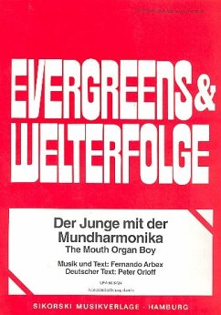 Cover Der Junge mit der Mundharmonika Einzelausgabe ( engl/dt ) The Mouth Organ Boy