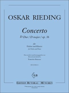 Concerto D-Dur op.36 für Violine und Klavier (1. Lage)